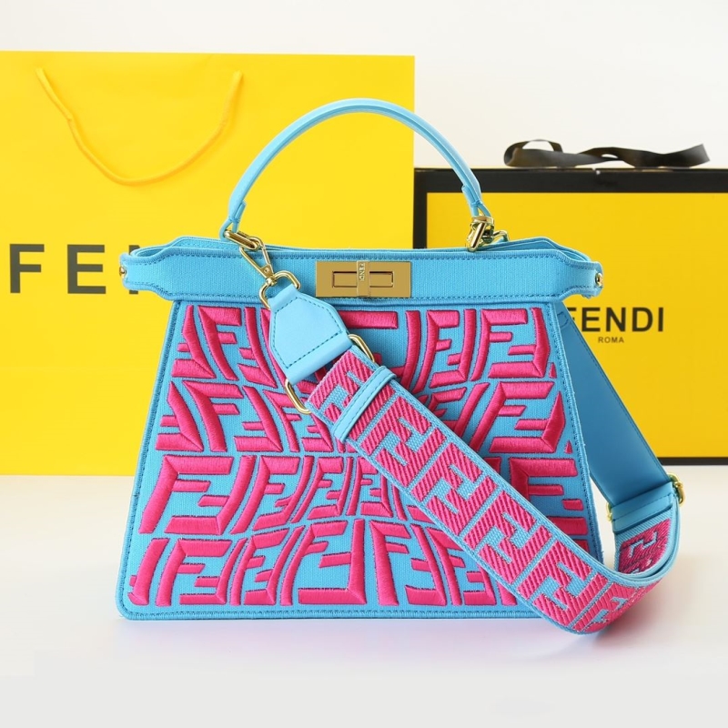 F**di top handle bags